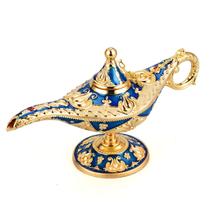 Acessório de fantasia Vintage Aladdin Magic Genie Lamp LAUYOO Acessório de fantasia Vintage Aladdin Magic Genie Lamp LAUYOO