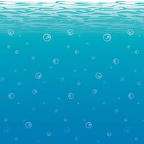 Acessório de festa Beistle Undersea Backdrop 1,2 m x 9 m
