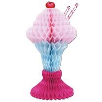 Acessório de festa Tissue Ice Cream Sundae Beistle 14cm Acessório de festa Tissue Ice Cream Sundae Beistle 14cm