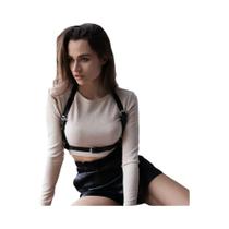 Acessório De Moda Feminina, Cinto De Couro Com Suspensórios Para Modelagem Do Corpo, Estilo Gótico