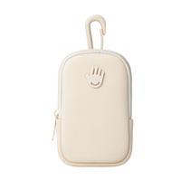 Acessório de moda Touchette com zíper para desinfetante de mãos Touchland Ivory Acessório de moda Touchette com zíper para desinfetante de mãos Touchland Ivory
