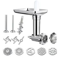 Acessório de moedor de alimentos para KitchenAid com recheador de salsicha Acessório de moedor de alimentos para KitchenAid com recheador de salsicha