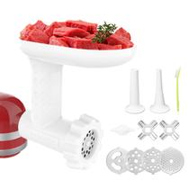 Acessório de moedor de carne KITCHTREE para misturadores KitchenAid Acessório de moedor de carne KITCHTREE para misturadores KitchenAid