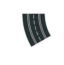 Acessório de pista de carro Carrera 20572 Curve 2/30 de 6 peças Acessório de pista de carro Carrera 20572 Curve 2/30 de 6 peças