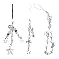 Acessório de porta-chaves Phone Charm Star Phone Strap Necvior Acessório de porta-chaves Phone Charm Star Phone Strap Necvior