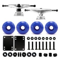 Acessório de skate Combo VJ 5.0 Trucks 52 mm Wheels Silver