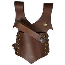 Acessório de vestuário Mythrojan Medieval Renaissance Leather Frog Acessório de vestuário Mythrojan Medieval Renaissance Leather Frog