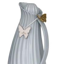 Acessório Decorativo em Couro Borboleta para Cuias e Garrafas Mb Home Acessório Decorativo em Couro Borboleta para Cuias e Garrafas Mb Home