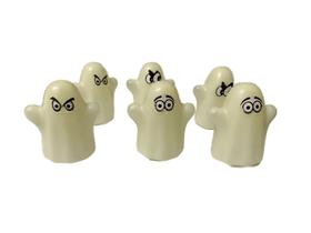 Acessório Decorativo Kit Halloween Fantasminha Neon Com 6 un
