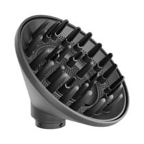 Acessório Difusor Grande Cinza Para Secagem Mais Rápida E Definição De Cachos Compatível Com HS01