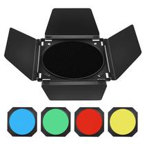 Acessório Godox BD-04 Barn Door e Honeycomb Grid & Filters