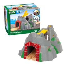 Acessório interativo para trens de brinquedo BRIO World 33481 Adventure Tunnel