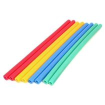 Acessório- item reposição-isotubos blindados-12 un coloridos-ideal para brinquedos de locação-mantenha seu brinquedos no