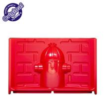 Acessório Painel Sanitário para cachorro PIPI DOLLY'S Macho Vermelho