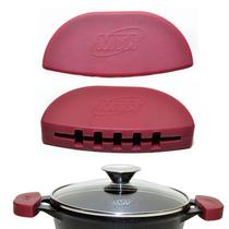 Acessório Par Alça Silicone Para Panelas De Ferro Mta C-8664 Acessório Par Alça Silicone Para Panelas De Ferro Mta C-8664