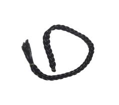 Acessório Para Cabelo Trança Preto 90Cm Fantasia Cosplasy Acessório Para Cabelo Trança Preto 90Cm Fantasia Cosplasy