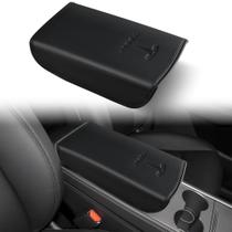 Acessório para Carro POKUNG Capa de Descanso de Braço em Couro para Tesla Model 3/Y Acessório para Carro POKUNG Capa de Descanso de Braço em Couro para Tesla Model 3/Y