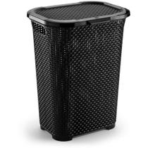 Acessorio para Casa Cesto Rattan Preto 30LTS