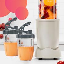 Acessório para Liquidificadores Nutribullet Kit 2 Copos de Reposição 530ml 2 Tampas Fliptop
