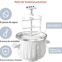 Acessório Para Máquina De Sorvete Kitchenaid De 2 Quartos Para Sorvete Congelado, Sorbet E Gelato