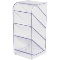 Acessório para Mesa Organizador Diagonal Cristal