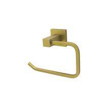 Acessório Porta Toalha De Rosto Banheiro Lavatório Dourado Gold Fosco Metal Luxo