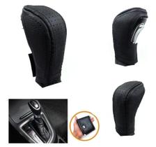 Acessório Revestido em Couro Manopla Câmbio Automático Hyundai Creta Sport 2017 a 2021