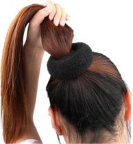 Acessório Rosquinha Donut Fazer Coque Cor Preto Tamanho: M