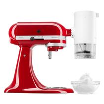 Acessório Shave Ice KitchenAid KSMSIA com 4 moldes brancos