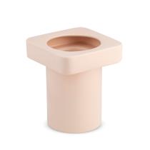 Acessório Vaso Alto Cerâmica Fragmentos Nude