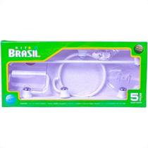 Acessorio Wc Brasil Kit Com 5 Pecas Branco Acessorio Wc Brasil Kit Com 5 Pecas Branco