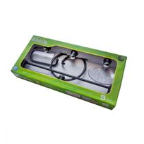 Acessorio Wc Brasil Preto Cristal 5 Pecas B1302060/10 Acessorio Wc Brasil Preto Cristal 5 Pecas B1302060/10