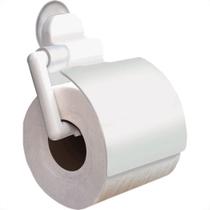 Acessorio Wc Daivak Papeleira Com Tampa Branca Com Ventosa 641 Acessorio Wc Daivak Papeleira Com Tampa Branca Com Ventosa 641