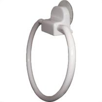 Acessorio Wc Daivak Toalha Redondo Branco Com Ventosa 147 Acessorio Wc Daivak Toalha Redondo Branco Com Ventosa 147
