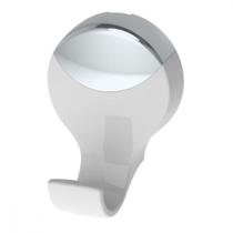 Acessorio Wc Herc Lavello Cabide Simples Branco /Cromado 4051 Acessorio Wc Herc Lavello Cabide Simples Branco /Cromado 4051