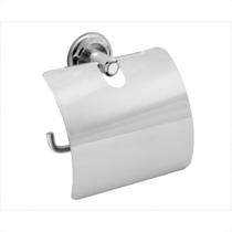 Acessorio Wc Hidrolar Papeleira Com Tampa Cromado 30146 Acessorio Wc Hidrolar Papeleira Com Tampa Cromado 30146
