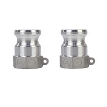 Acessórios Camlock Quafwia Aluminium 1" Parte A (2 unidades) Acessórios Camlock Quafwia Aluminium 1" Parte A (2 unidades)