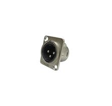 Acessorios conector wireconex wc1033 painel xlr macho 3 polos