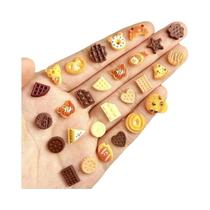 Acessórios Criativos Para Unhas Em Forma De Urso Com Sorvete De Chocolate, Charms Simulados De Acessórios Criativos Para Unhas Em Forma De Urso Com Sorvete De Chocolate, Charms Simulados De