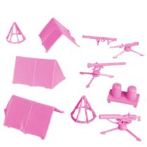 Acessórios de acampamento militar BMC Toys 10 peças de plástico rosa de 6 cm Acessórios de acampamento militar BMC Toys 10 peças de plástico rosa de 6 cm