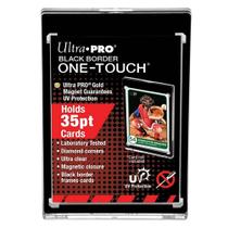 Acessórios de armazenamento de cartões Suporte magnético Ultra Pro One-Touch com borda preta de 35 pontos (pacote com 5) Acessórios de armazenamento de cartões Suporte magnético Ultra Pro One-Touch com borda preta de 35 pontos (pacote com 5)
