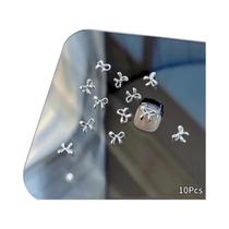 Acessórios De Arte Para Unhas Kawaii 3D Com Laços, 10 Peças, Decoração De Luxo Em Liga Japonesa Com