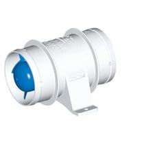 Acessórios de barco Rule Bilge Blower-4 Inline RUL 240, branco