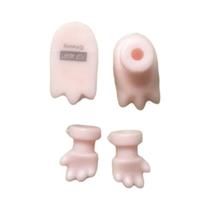 Acessórios De Bonecas Labubu DIY Macaron Vinil Rosto Mão Pé Caixa Surpresa Kit Garage Fofo