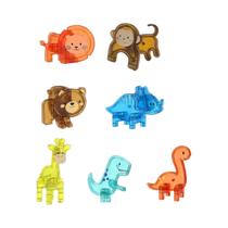 Acessórios De Brinquedo Magnético Para Crianças, Quebra-Cabeça De Animais Pequenos, Presentes De