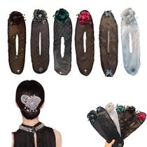 Acessórios de cabelo DANONI Hand Flower Hair Bun Roller (6 unidades)