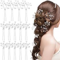 Acessórios de cabelo Landical Bridal Pearl Flower Wedding Acessórios de cabelo Landical Bridal Pearl Flower Wedding