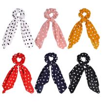 Acessórios de cabelo LDDCX 50s Hair Scrunchies para mulheres
