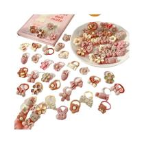 Acessórios De Cabelo Para Meninas Com Elástico De Borracha, Bonito Urso De Desenho Animado E Coelho, Acessórios De Cabelo Para Meninas Com Elástico De Borracha, Bonito Urso De Desenho Animado E Coelho,