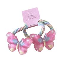 Acessórios De Cabelo Para Meninas, Faixas De Cabelo Elásticas Com Tema De Princesa Borboleta